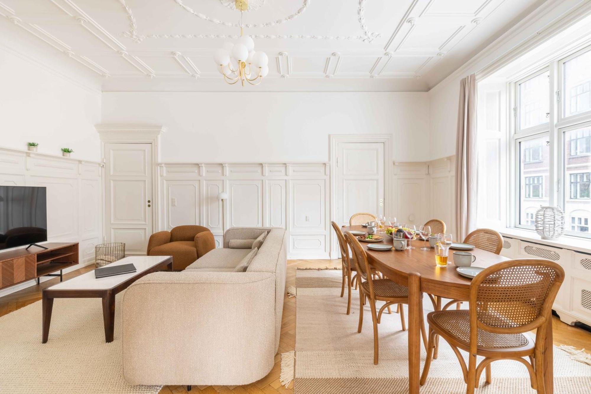 Large Apartment In Central Copenhagen By Tivoli Gardens Exterior foto